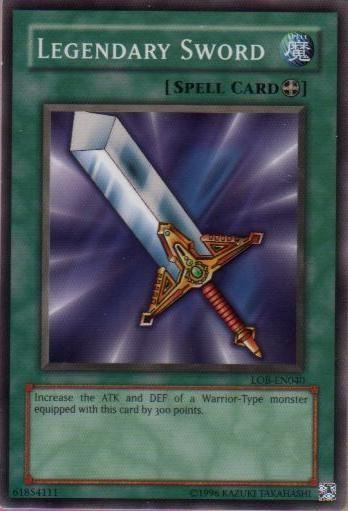 Legendary Sword [LOB-EN040] Common - Josh's Cards