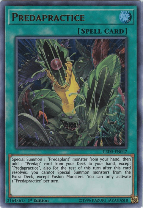 Predapractice [LED5-EN047] Ultra Rare - Josh's Cards