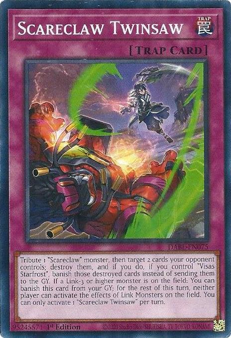 Scareclaw Twinsaw [DABL-EN075] Common - Josh's Cards