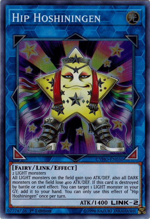 Hip Hoshiningen [CYHO-EN050] Super Rare - Josh's Cards