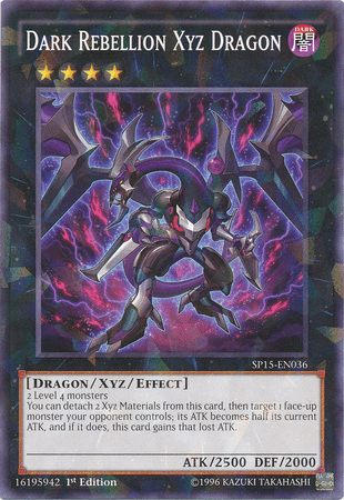 Dark Rebellion Xyz Dragon [SP15-EN036] Shatterfoil Rare - Josh's Cards