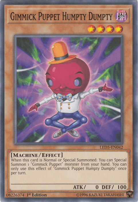 Gimmick Puppet Humpty Dumpty [LED5-EN042] Common - Josh's Cards