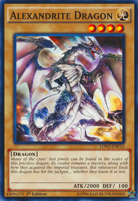 Alexandrite Dragon [LDK2-ENK12] Common - Josh's Cards
