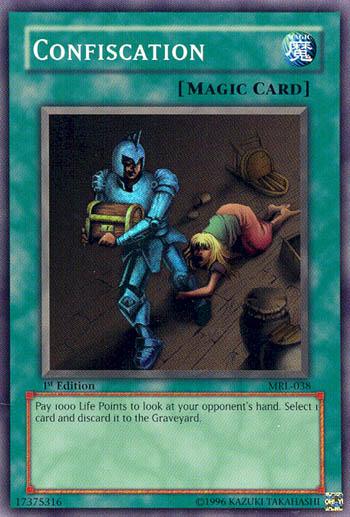 Confiscation [MRL-038] Super Rare - Josh's Cards