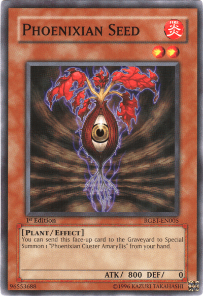 Phoenixian Seed [RGBT-EN005] Common - Josh's Cards