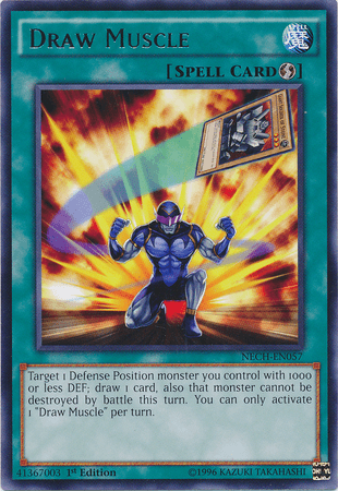 Draw Muscle [NECH-EN057] Rare - Josh's Cards