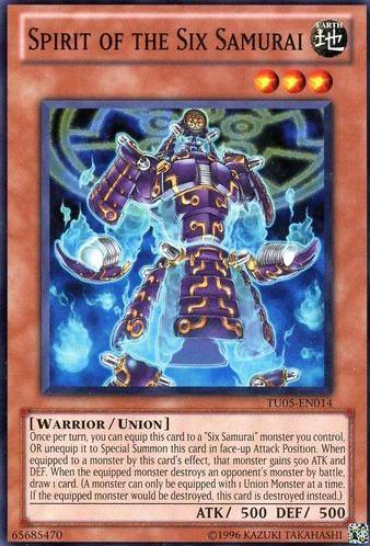 Spirit of the Six Samurai [TU05-EN014] Common - Josh's Cards