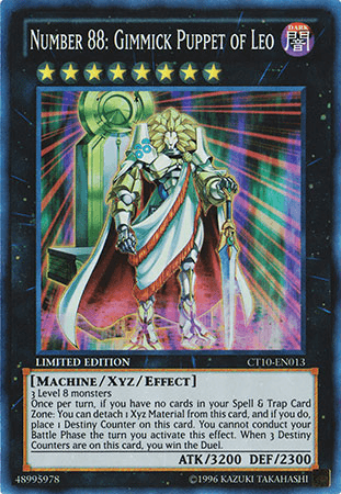 Number 88: Gimmick Puppet of Leo [CT10-EN013] Super Rare - Josh's Cards