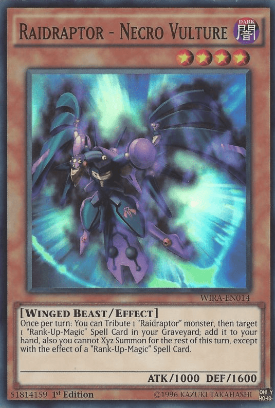 Raidraptor - Necro Vulture [WIRA-EN014] Super Rare - Josh's Cards