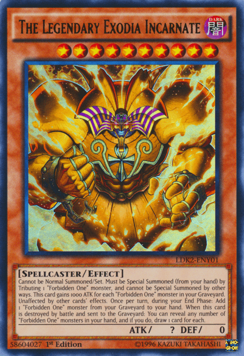 The Legendary Exodia Incarnate [LDK2-ENY01] Ultra Rare - Josh's Cards