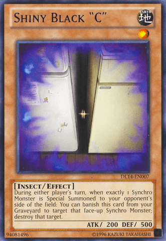 Shiny Black "C" (Purple) [DL14-EN007] Rare - Josh's Cards