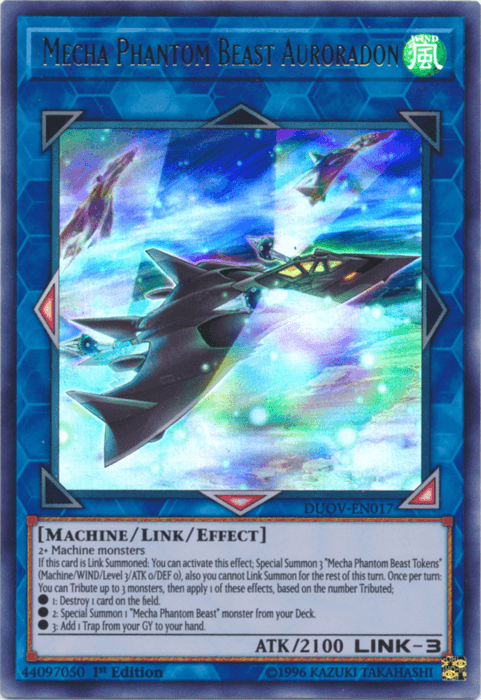 Mecha Phantom Beast Auroradon [DUOV-EN017] Ultra Rare - Josh's Cards