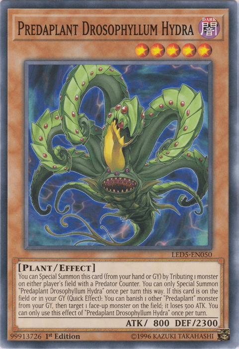 Predaplant Drosophyllum Hydra [LED5-EN050] Common - Josh's Cards