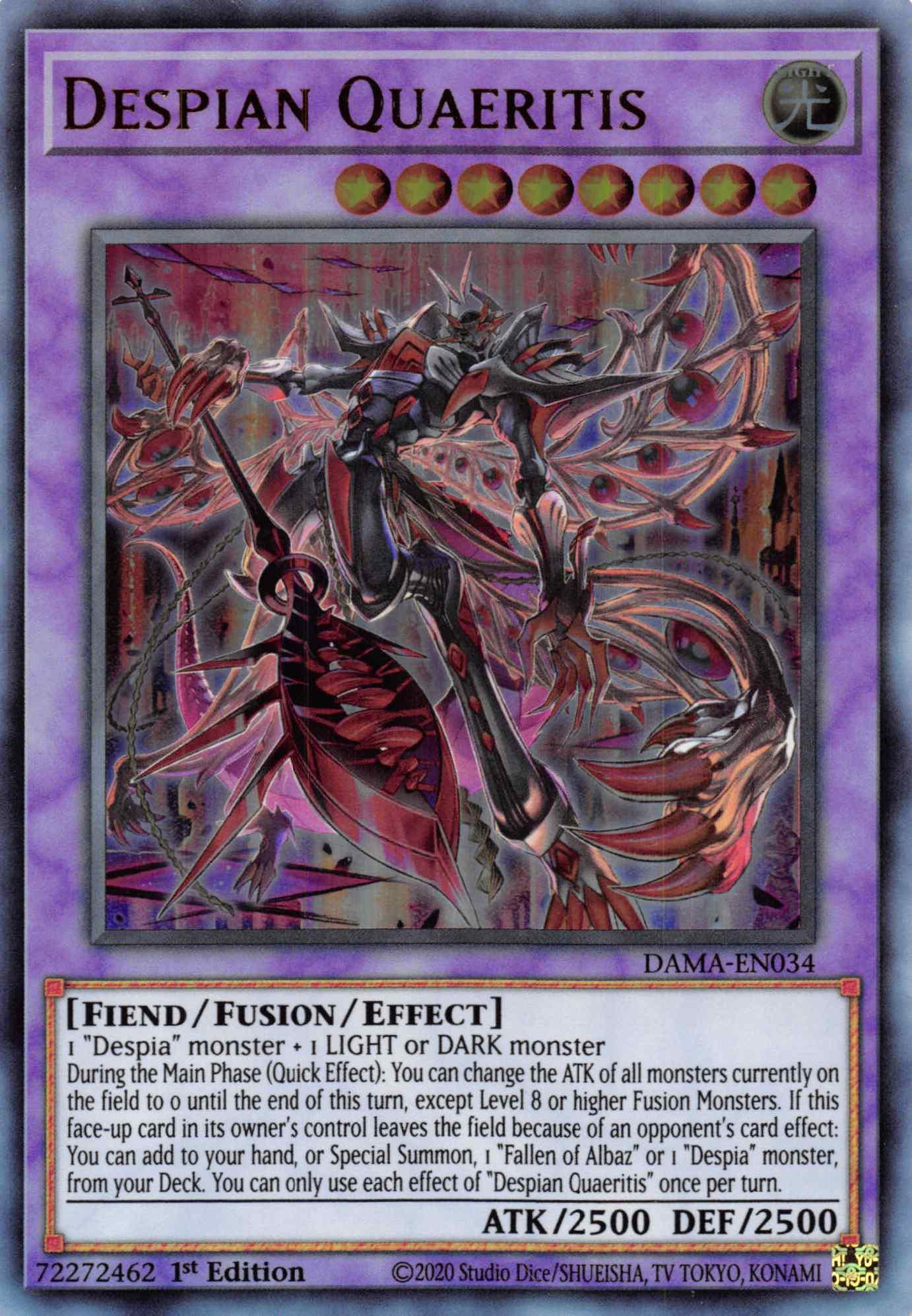 Despian Quaeritis [DAMA-EN034] Ultra Rare - Josh's Cards