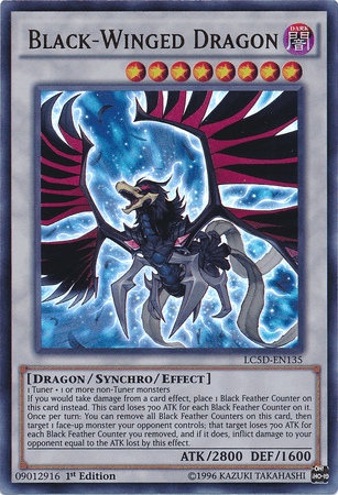 Black-Winged Dragon [LC5D-EN135] Ultra Rare - Josh's Cards