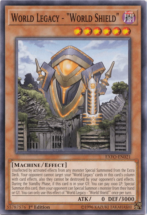 World Legacy - "World Shield" [EXFO-EN021] Common - Josh's Cards