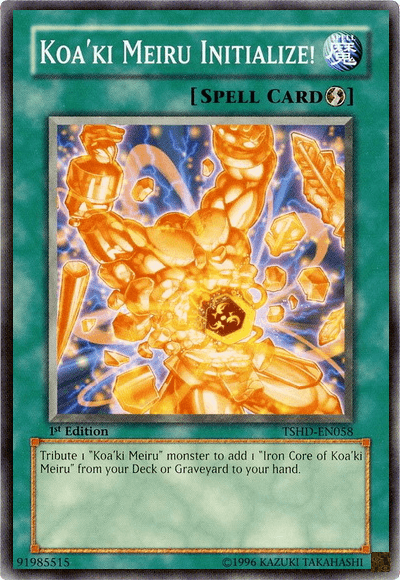 Koa'ki Meiru Initialize! [TSHD-EN058] Common - Josh's Cards