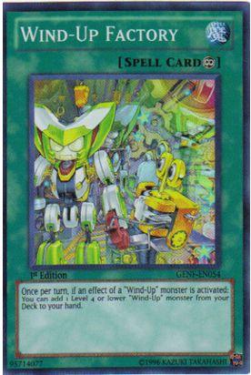 Wind-Up Factory [GENF-EN054] Super Rare - Josh's Cards