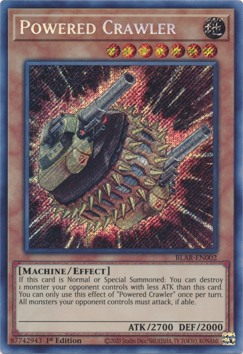 Powered Crawler [BLAR-EN002] Secret Rare - Josh's Cards