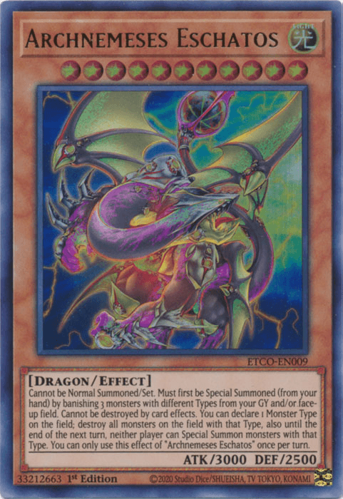Archnemeses Eschatos [ETCO-EN009] Ultra Rare - Josh's Cards