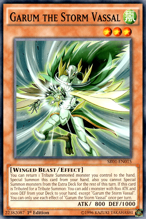 Garum the Storm Vassal [SR01-EN015] Common - Josh's Cards