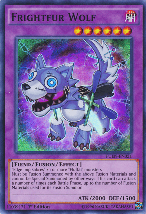 Frightfur Wolf [FUEN-EN021] Super Rare - Josh's Cards