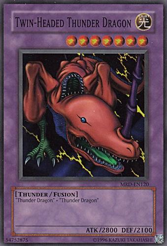 Twin-Headed Thunder Dragon [MRD-EN120] Super Rare - Josh's Cards