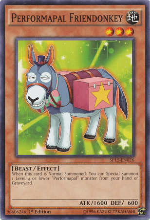 Performapal Friendonkey [SP15-EN026] Common - Josh's Cards