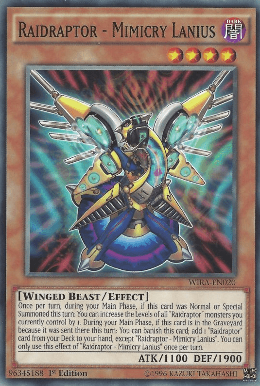 Raidraptor - Mimicry Lanius [WIRA-EN020] Common - Josh's Cards