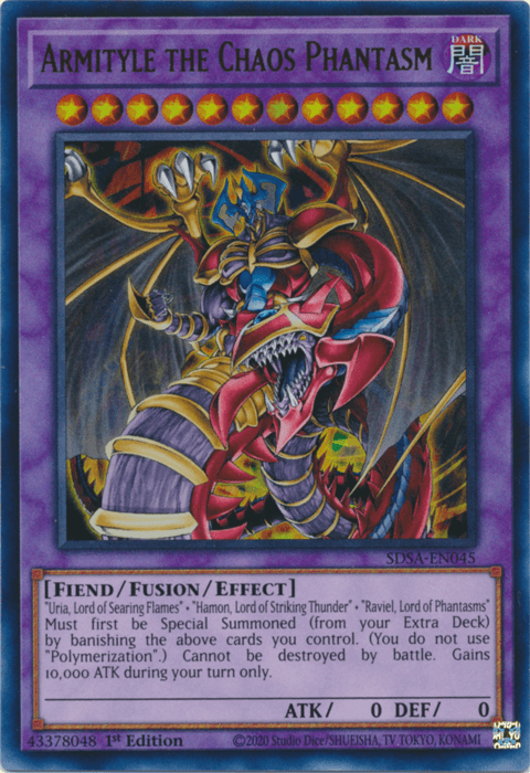 Armityle the Chaos Phantom [SDSA-EN045] Ultra Rare - Josh's Cards