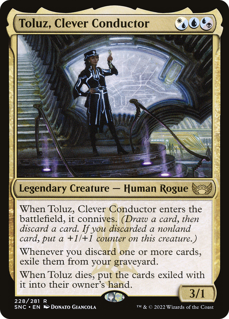Toluz, Clever Conductor (SNC-228) - Streets of New Capenna