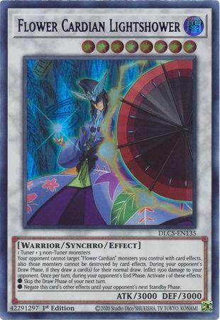 Flower Cardian Lightshower (Blue) [DLCS-EN135] Ultra Rare - Josh's Cards