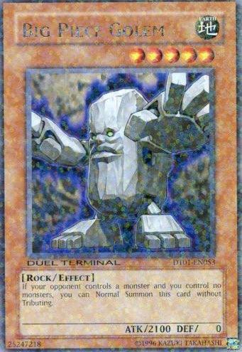 Big Piece Golem [DT01-EN053] Rare - Josh's Cards