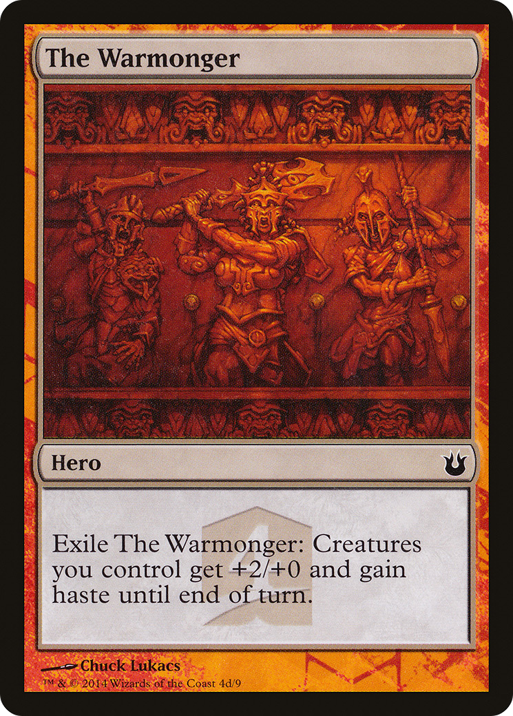 The Warmonger (HERO-04D) - Born of the Gods Hero's Path