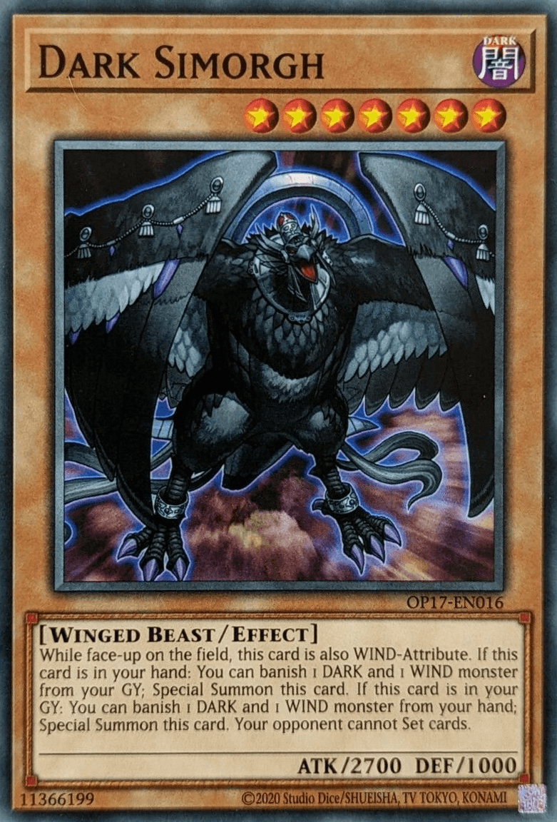 Dark Simorgh [OP17-EN016] Common - Josh's Cards