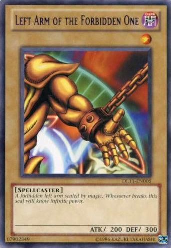 Left Arm of the Forbidden One (Purple) [DL11-EN005] Rare - Josh's Cards
