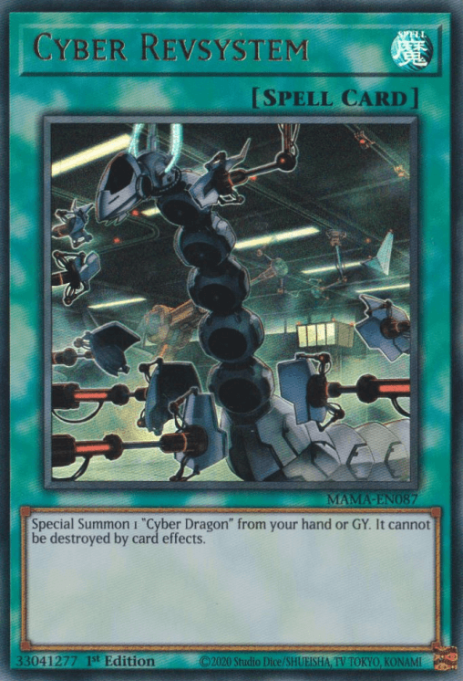 Cyber Revsystem [MAMA-EN087] Ultra Rare - Josh's Cards