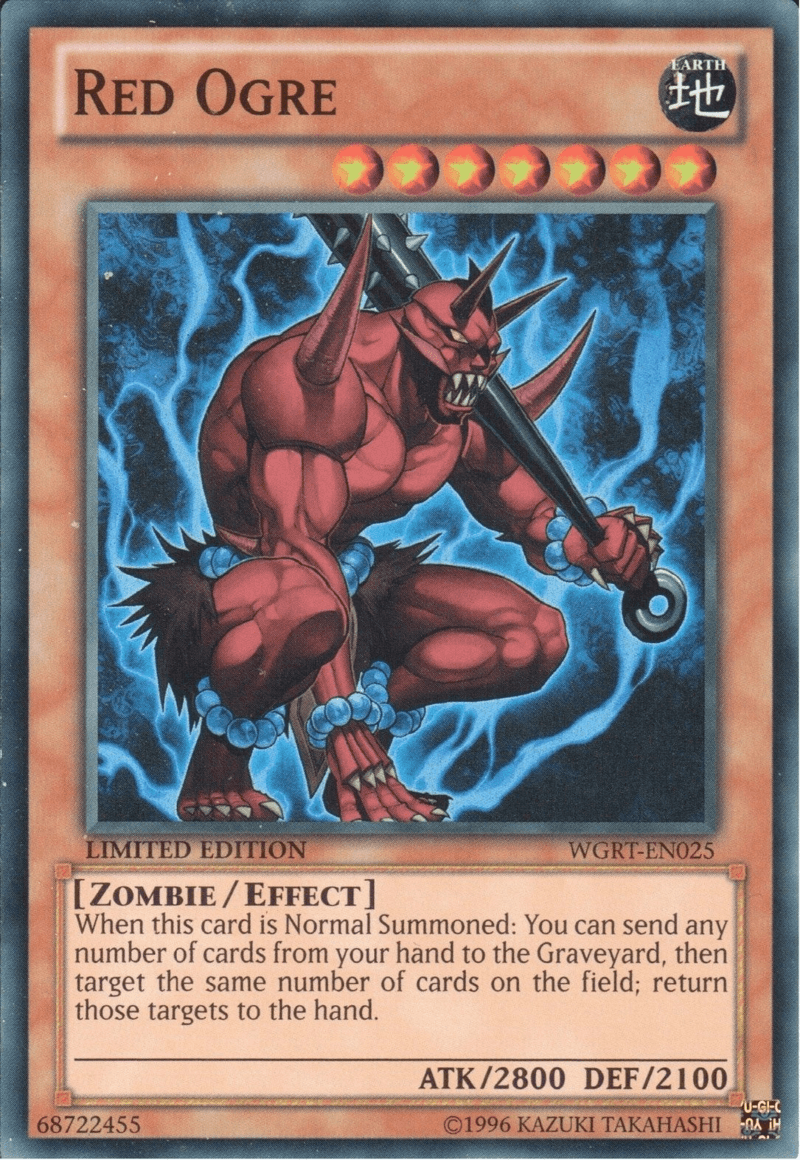 Red Ogre [WGRT-EN025] Super Rare - Josh's Cards