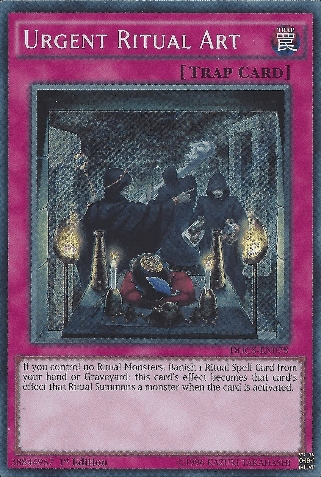 Urgent Ritual Art [DOCS-EN078] Secret Rare - Josh's Cards