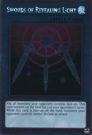 Swords of Revealing Light [NKRT-EN025] Platinum Rare - Josh's Cards