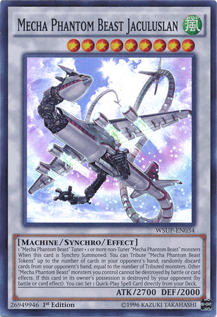 Mecha Phantom Beast Jaculuslan [WSUP-EN034] Super Rare - Josh's Cards