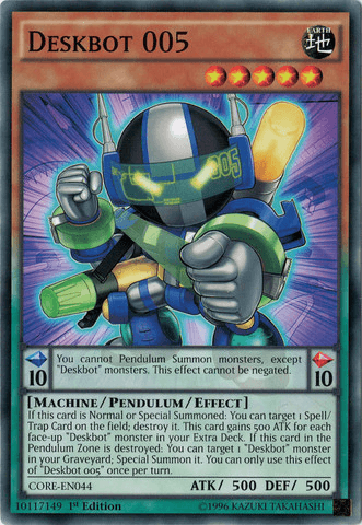Deskbot 005 [CORE-EN044] Common - Josh's Cards
