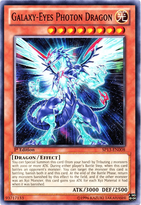Galaxy-Eyes Photon Dragon [SP13-EN008] Common - Josh's Cards