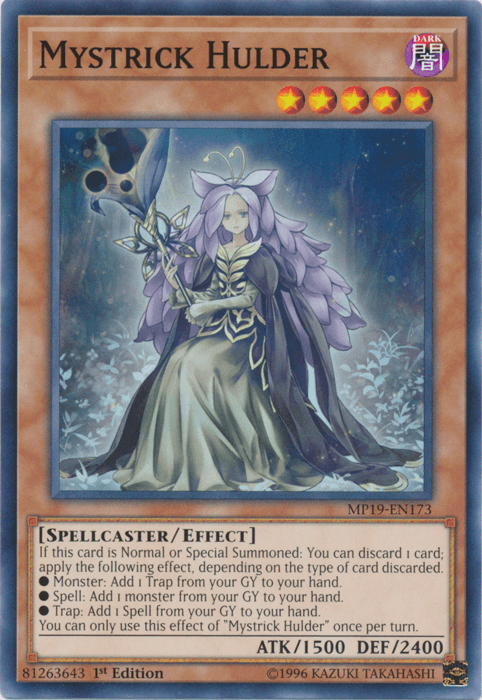 Mystrick Hulder [MP19-EN173] Common - Josh's Cards