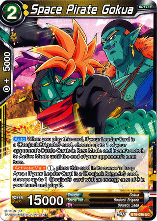 Space Pirate Gokua (BT6-096) [Destroyer Kings] Parallel Foil