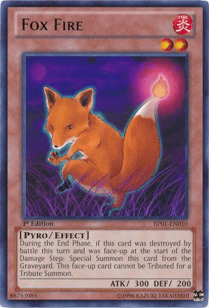 Fox Fire [BP01-EN010] Rare - Josh's Cards