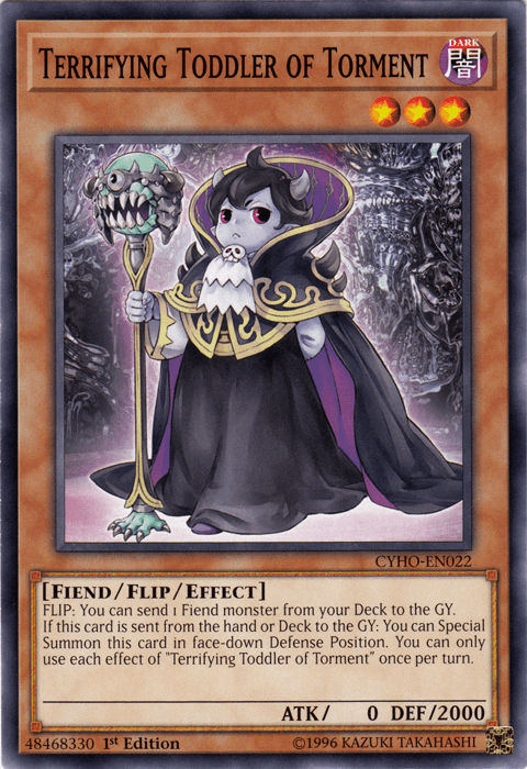 Terrifying Toddler of Torment [CYHO-EN022] Common - Josh's Cards