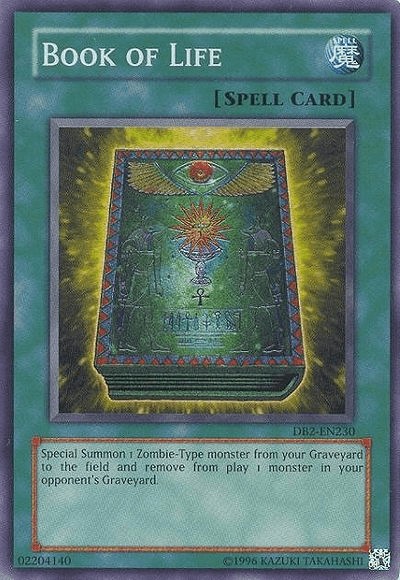 Book of Life [DB2-EN230] Super Rare - Josh's Cards