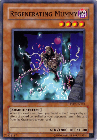 Regenerating Mummy [DR2-EN192] Common - Josh's Cards