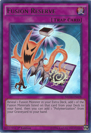 Fusion Reserve [NECH-EN078] Ultra Rare - Josh's Cards